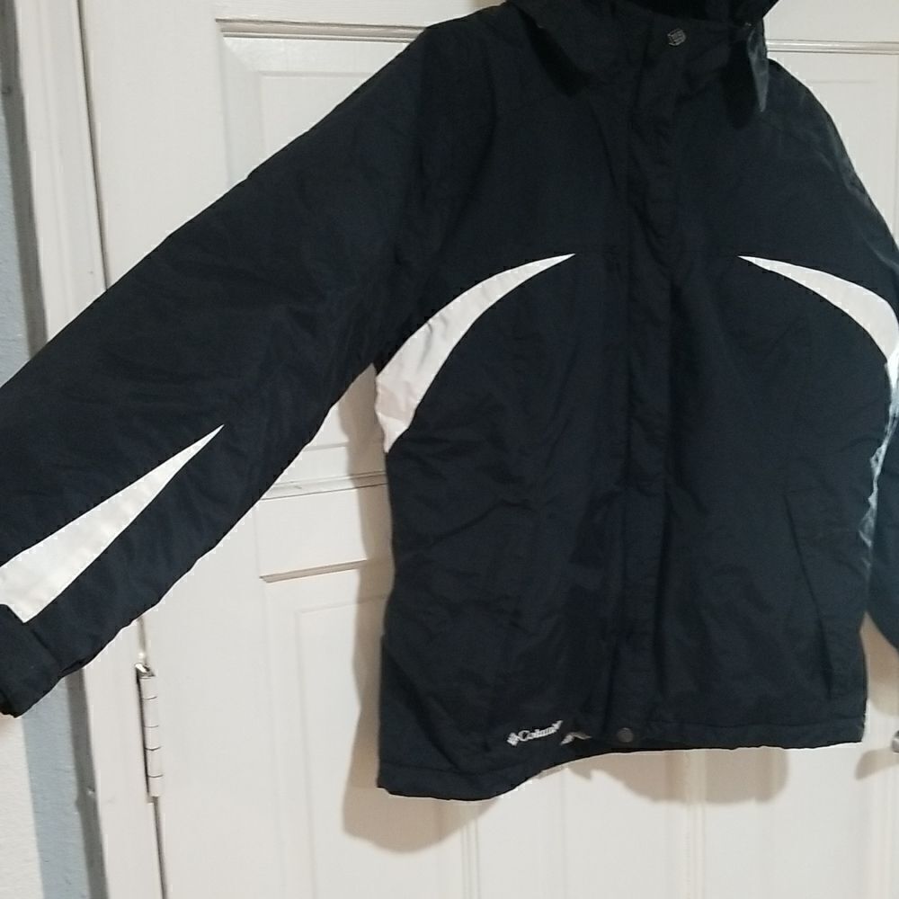 Women's Columbia Coat winter jacket with removable huddy medium - Picture 6 of 16